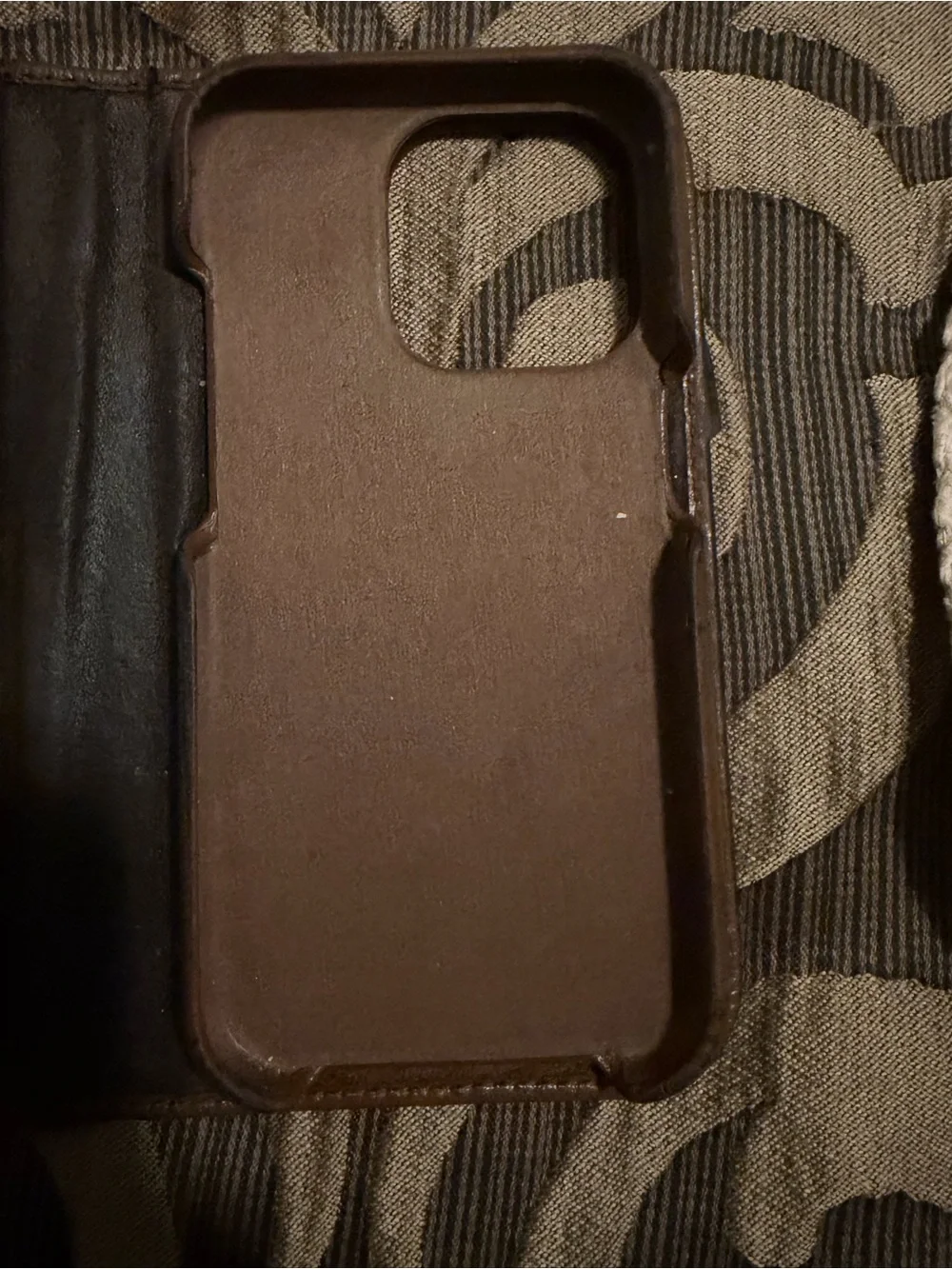 Gucci Monogram Canvas Phone Case with credit card slots